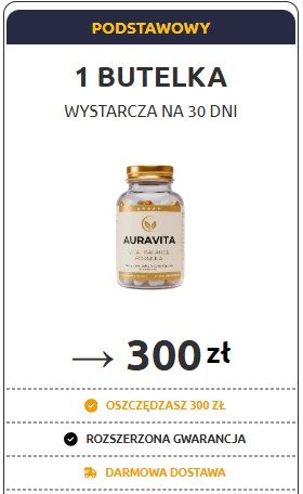 Oferta: 1 butelka Auravita